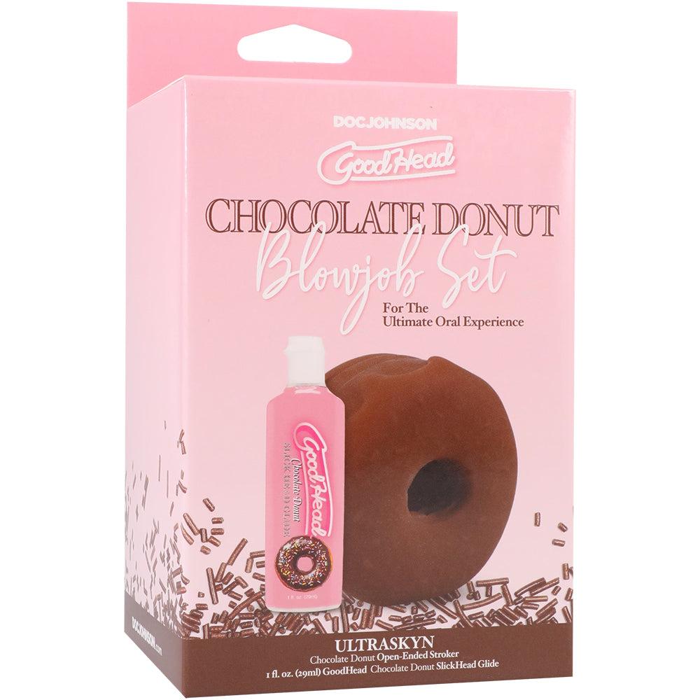Chocolate Donut Blowjob Set