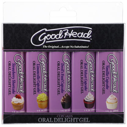 Goodhead Oral Delight Gel Cupcakes 5Pk