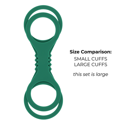 Indica Large Silicone Cuffs
