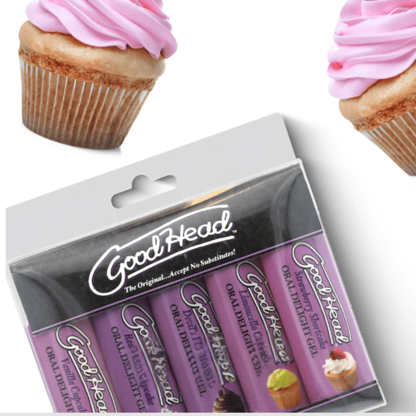 Goodhead Oral Delight Gel Cupcakes 5Pk